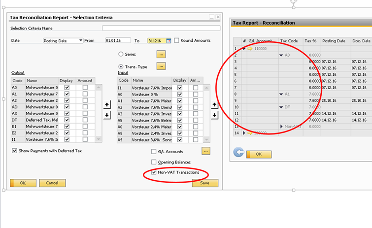 Tax Code In Journal Transaction Report Fin05420 Helpdesk